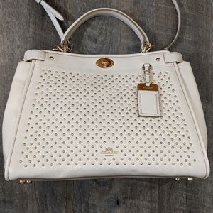 Coach Studded Gramercy Satchel NWT
